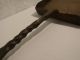 19th C.  Blacksmith Hand Forged Coal Scoop Antique Wought Iron Hearth Shovel Primitives photo 4