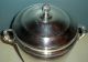 Vintage Sheffield Silver Co.  Silverplate Ice Bucket With Glass Insert Other photo 1