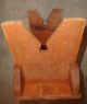 Vintage Primitive Pine Stool With Sturdy Legs Primitives photo 7