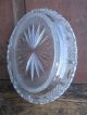 Antique Early Anglo - Irish Cut Glass Sweetmeat Dish 1800 - 1820 Primitives photo 7