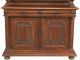 Great Antique French Ornately Carved Walnut Gothic Buffet Server 1900-1950 photo 3
