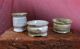 3 Authentic 17th.  19th.  Century Medicine Delft White Faience Ointment Pots. Other photo 1