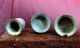 3 Authentic 17th.  19th.  Century Medicine Delft White Faience Ointment Pots. Other photo 2