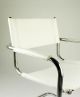 Modern Bauhaus Mart Stam Cantilever Armchair With White Leather, 1900-1950 photo 5