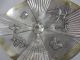 Antique Meriden Exquisite Silver Plate Bride Basket Ornate Bugs And Birds Baskets photo 7