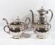 Birks Silver Primrose Plate 4 Pc Tea Set Coffee Pot Teapot Sugar Creamer Melon Tea/Coffee Pots & Sets photo 6