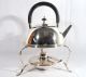 Art Deco 1925 Mappin Webb Silver Plate Spirit Kettle Tea Pot Christopher Dresser Tea/Coffee Pots & Sets photo 1