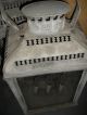 Antique Primitive Zinc Lantern Pair 31 