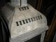 Antique Primitive Zinc Lantern Pair 31 