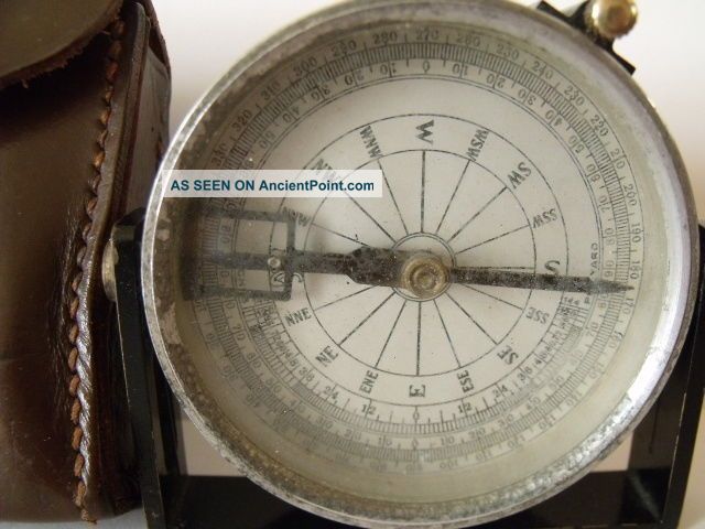 19th Century Handle Compass & Clinometer J H Steward Strand London Other photo