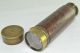 Antique Victorian Fire Gilded Brass Leather Telescope C1800 ' S Other photo 9