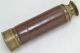 Antique Victorian Fire Gilded Brass Leather Telescope C1800 ' S Other photo 3
