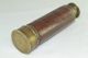 Antique Victorian Fire Gilded Brass Leather Telescope C1800 ' S Other photo 8