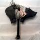 Primitive Grungy Pig On Bobbin 10x12 = Primitive Decor Primitives photo 1