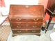 Antique English Cherry Slant - Top Desk W/ False Drawer In Old Finish C.  1810 1800-1899 photo 1