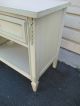 51983 Shabby Decorator Nightstand End Table Stand Post-1950 photo 5