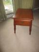 Vintage Rock Maple End Table With Drawer Rockport Rock Maple Circa 1960 ' S Post-1950 photo 1