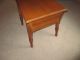 Vintage Rock Maple End Table With Drawer Rockport Rock Maple Circa 1960 ' S Post-1950 photo 4