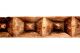 Antique Primitive Hand Carved Mahogany Wooden Feeding Trough - Primitives photo 4