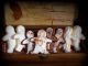 Primitive Homestead Early Cabin Pantry Ginger Bread Man Gingerbread Bowl Ornies Primitives photo 2