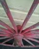 Antique Prim Pair Wood Carriage Buggy Wagon Wheels. Primitives photo 8