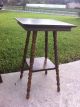 2 Tall Antique Shaker Tables 1800 - 199 As A Pair Primitives photo 1