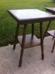 2 Tall Antique Shaker Tables 1800 - 199 As A Pair Primitives photo 2