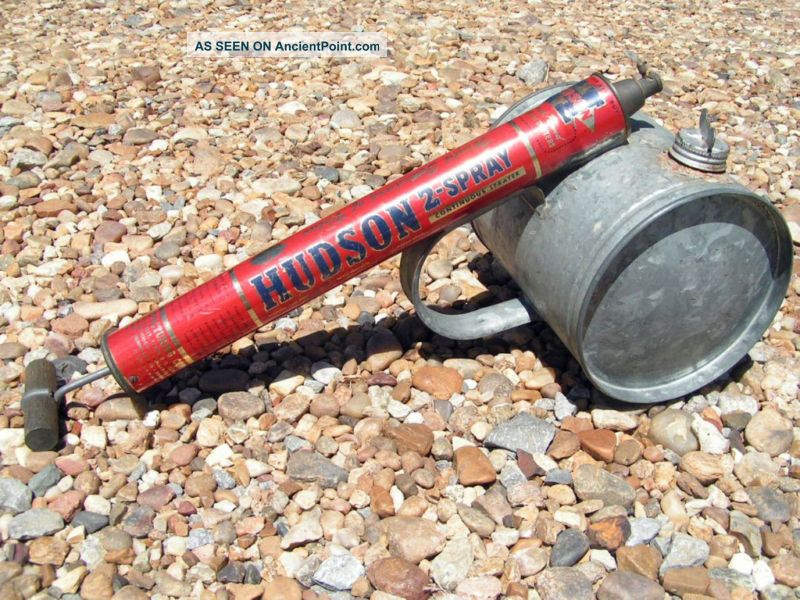 Old Metal 1954 Hudson Sprayer Duster Plant Mister Primitives photo