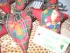 Primitive Handmade Santa Reindeer Christmas Fabric Star Heart Ornies Ornaments Primitives photo 3