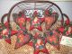 Primitive Handmade Santa Reindeer Christmas Fabric Star Heart Ornies Ornaments Primitives photo 4