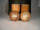 Aafa German 19th C Turned Wood Apothecary Jars Treenware Painted Apothecary Jar Primitives photo 9