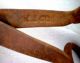 Antique Forged Iron Primitive Ice Tongs - Primitives photo 2