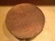 Early American Antique Round Primitive Wood Dry Measurer Primitives photo 3