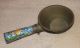 Antique Chinese Bronze Champleve Silk Flat Iron Primitives photo 2