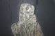 Brass Grave Rubbing From English Grave Circa 1600 ' S - Extra Large 44x31 Primitives photo 1