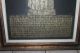 Brass Grave Rubbing From English Grave Circa 1600 ' S - Extra Large 44x31 Primitives photo 2