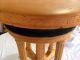 Unique Twist - Turn Hand Carved Piano Stool,  Circa Late 1800 ' S Primitives photo 2