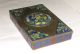 Old Chinese Repousse Cloisonne Enamel Humidor Jar Box Boxes photo 2