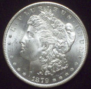 1879 S Gem Ch Bu Prooflike Morgan Dollar Priced To Sell Rare Authentic Us Coin photo