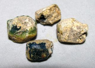 Ancient Roman Beads Excavated - Patina photo