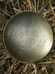 Antique China Marked Bronze Bowl Engraved With Dragons & Chinese Symbols Bowls photo 1