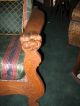 Antique Carved Morris Chair Arts & Crafts Movement photo 2
