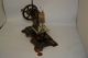 Sewing Machine Toy Antique German Muller Mini Hand Metal Tole Birds Of Paradise Sewing Machines photo 2