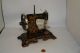 Sewing Machine Toy Antique German Muller Mini Hand Metal Tole Birds Of Paradise Sewing Machines photo 4