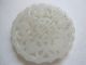 Antique Chinese Icy White Carved Jade Pendant.  Qing 4303 Necklaces & Pendants photo 2
