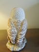 Vintage Porcelain Big White Snow Owl Statue.  Enesco Inmot.  Corp.  1970. Vases photo 3