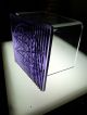 Large Antique Star Prism Glass Tile Brutalist Architectural Salvage Art Window 1900-1940 photo 6