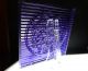 Large Antique Star Prism Glass Tile Brutalist Architectural Salvage Art Window 1900-1940 photo 7