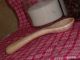 Figured Maple Handcarved Wooden Sugar Coffee Scooper Spoon Petite Rice Bean Peas Primitives photo 4