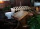 Primitive Old Wood Table Chopping Board Block Primitives photo 6